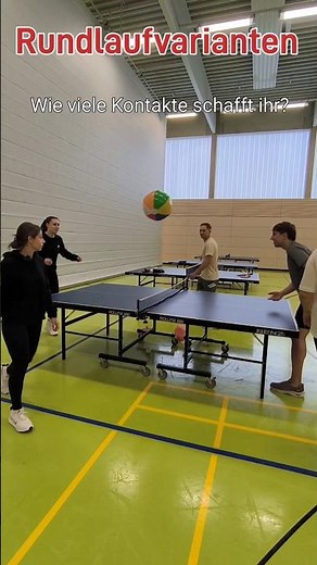 Kooperative Rückschlagspiele - Tischtennis und Variationen im Sportunterricht #sportunterricht