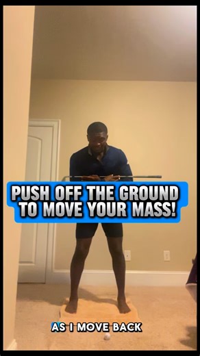 Reyhan Griffin | Golf Coach & Movement Scientist | CREATE PUSH FORCE WITH YOUR FEET TO MOVE YOUR MASS‼️ In this feedback with one in my students, he had the tendency of not creating enough... | Instagram