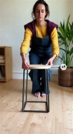 DIY Stool from Scratch | Easy Home Furniture Build! #DIYStool#WoodworkingProject#DIYCrafts