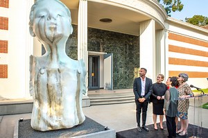 USC celebrates a new era of public art with sculpture unveiling