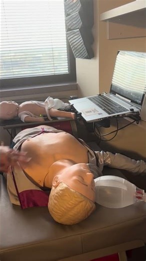 Kid Learns CPR on RQI Mannequin 😂 Second Rescuer Got Tired! Funny + Real Training Moment #cpr #RQI