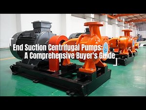 End Suction Centrifugal Pumps: A Comprehensive Buyer's Guide