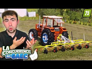HAY AND CHICKENS! 🐔 (The Competition Between Farm Groups) Farming Simulator 25
