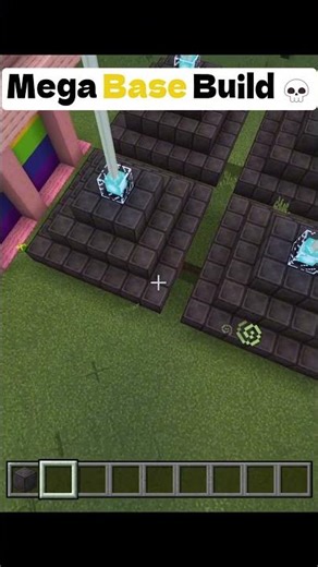 Mega Base Build 💀 #minecraft #shorts