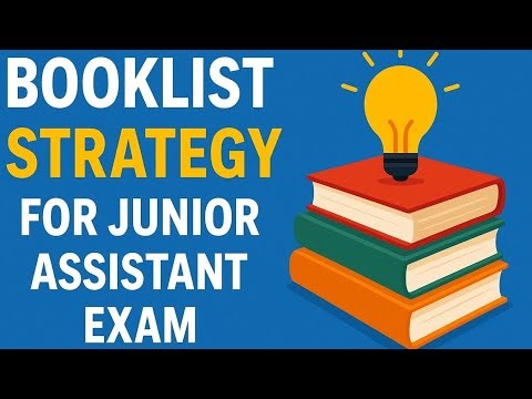 JKSSB Junior Assistant – Simple Booklist & Smart Strategy
