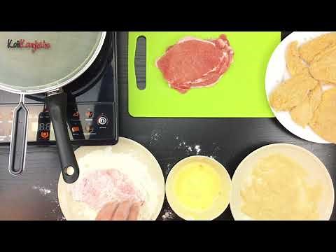 Rántott hús készítés recept - KoliKonyha.hu