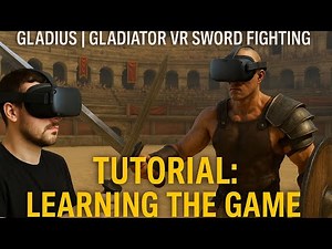 Gladius | Gladiator VR Sword fighting // Learning The Game (Meta Quest)