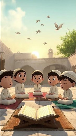 Peaceful Recitation of 2nd Kalma (Shahadat) – Animated Islamic Scene