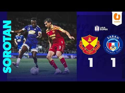 Selangor FC 1 - 1 Sabah FC | Sorotan Liga Super 2025/26