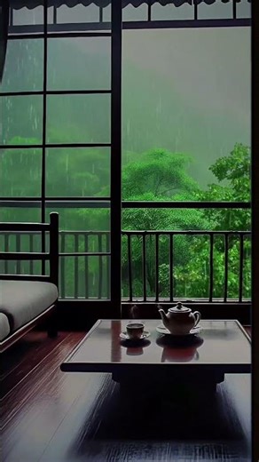 Gentle rain sound on window for sleeping, insomnia, relaxing, study #rain #rainsounds #sleep