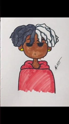 Sketch ➝ Cartoon ✨ The Glow Up of a Cartoon Boy