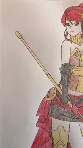 RWBY Fan Art: Pyrrha Nikos