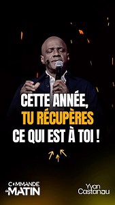 4.2K views · 14K reactions | Cette année, tu récupères ce qui est à toi ! ‍♂️‍♂️ COMMANDE AU MATIN, le programme hebdomadaire de prières prophétiques tous les matins du lundi au vendredi avec l’apôtre Yvan Castanou !  05h30 - 07h30 [heure de Paris ] / 23h30 - 1h30 [heure des USA ]  YouTube : Yvan Castanou TV [Uniquement en ligne] Rejoins l’armée des commandeurs ! | Yvan Castanou | Facebook