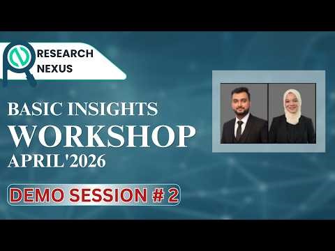Demo Class Day 2 I Basic Insights Workshop 2026