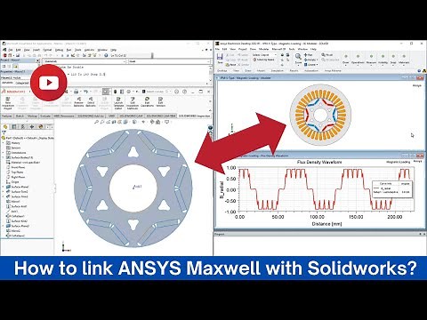 How to link ANSYS Maxwell with SOLIDWORKS?