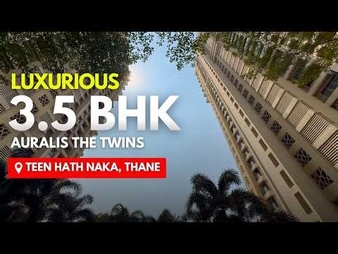 Lavish 3.5 BHK in Auralis The Twins with Metro Connectivity at Teen Hath Naka, Thane