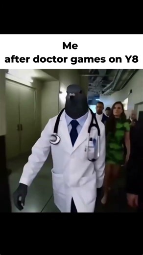 Just another day in doctor games 🤒