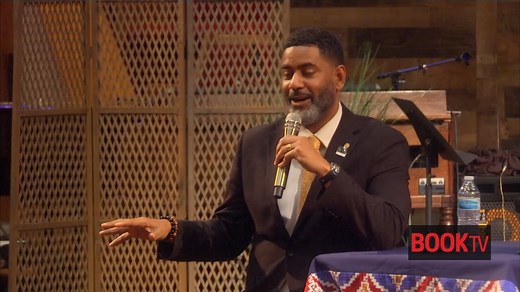 "We had to have bomb sniffing dogs show up every single Sunday." Rev. Otis Moss talks about how he has navigated spiritual and political challenges as senior pastor of Trinity United Church of Christ. Watch this Sunday, February 19th at 8 AM ET on C-SPAN2 or online at https://www.c-span.org/video/?525455-1/dancing-darkness | BookTV