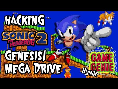 Hacking Sonic The Hedgehog 2 (GEN) - Game Genie Hijinx!