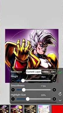 Super Baby Vegeta Gfx Pfp speed Art #ibispaintx