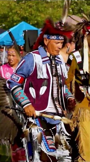 Mohawk Dancer at Akwesasne Pow wow 2025