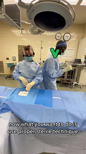 The Surgical Guru (@thesurgicalguru)’s video of sterile field | TikTok