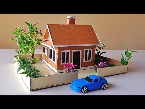 Building an Easy Cardboard House with Garden #59 | Backyard Crafts