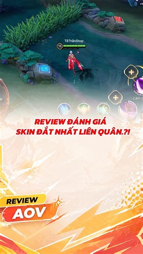 Skin đắt nhất Liên Quân có gì đặc biệt? #lienquanmobile #liênquânmobile