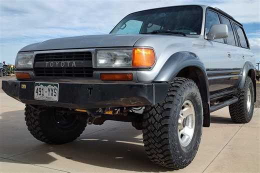No Reserve: 1993 Toyota Land Cruiser FZJ80