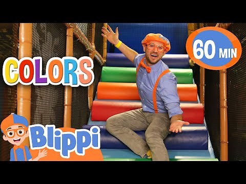 Blippi Explores Billy Beez Indoor Playground | Learn Colors for Kids | Educational Videos for Kids