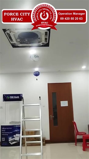 Mitsubishi City Multi VRF 2502 Error Troubleshooting and Overhaul Servicing 🥰@FORCE CITY #mitsubishi #VRF #HVAC #Troubleshooting #fyp