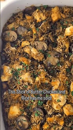 Stick of Butter Chicken and Rice (One Pan Meal!)