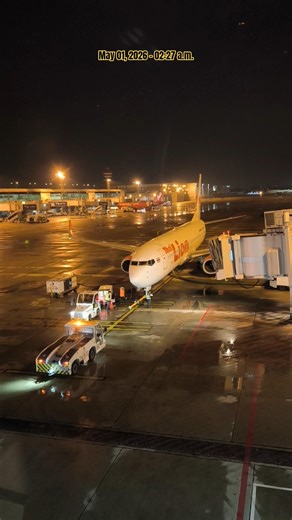 20260501 - Pushback Truck+ Thai Lion Air Boeing 737-800 HS-LUH
