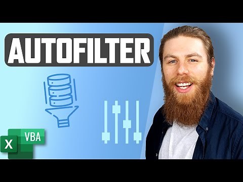 Tabelle filtern und kopieren mit dem Autofilter | Excel VBA