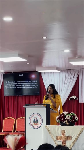 Prédication culte français | Sœur. Caroline ✨ #churchtiktok #Jesusvivant #chretientiktok #godisgood #unisenchrist