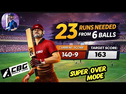 CBG Cricket Battleground | SUPER OVER Mode Gameplay Walkthrough ( Android , iOS )
