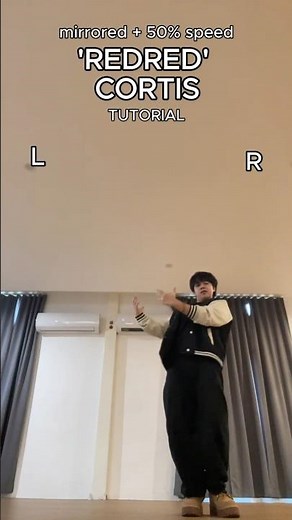 CORTIS (코르티스) 'REDRED' [TUTORIAL] (0.50x Speed) | NHIKZY CALMA #cortis #shorts #viralshorts #kpop