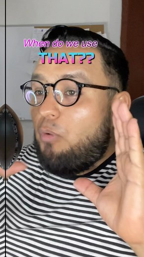 That #lexdigitalteacher #teacherlex #digitalex #english #ingles #grammar #that | Speak English with teacher Alex