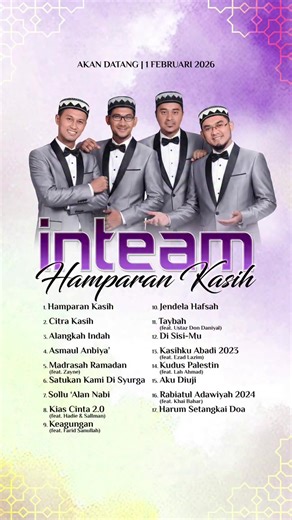 Hamparan Kasih: Nostalgia Nasyid oleh Inteam