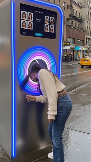 Technology • Gadgets • Tools on Instagram: "Hairstylist Ai machine concept 😱🔥 __ Video & Credit :- 71456416119 (Döuyin) Just DM For Remove 📥. __ Follow:- @rising.tech ♥️ __ 🔗 All rights and credits reserved to the respective owner(s) ..... __________________________________ #techlover #futuretech #techy #newtechnology #techworld #cooltech #innovation #sosatisfying #usatoday #technologytheses #newtech #hairstylist"