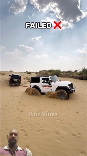 Thar vs Scorpio OffRoading Challenge😱 Dono Fas Gaye😯 #shorts #thar #mahindrascorpio #facts #4x4 #vip