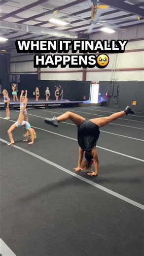 WHEN IT FINALLY HAPPENS… #tumblechef #tumbling #cheer #flashback #Shorts