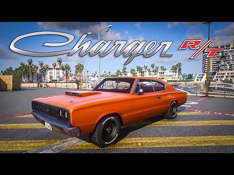 GTA 5 1966 Dodge Charger RT HEMI (F&F 9) + Reaslitic Engine Sound Mod Showcase on RTX 3090 [4K]