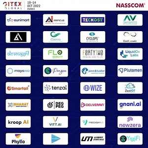NASSCOM features these ambitious Indian start-ups in one of the most sought-after tech shows globally, GITEX Global,10-14 October 2022, Dubai. Catch 32 of our Startups at GITEX NorthStar between the 10th & 13th of October. Where the revolutionary minds get a head start on powerful tech. At GITEX Global, you get the opportunity to interact with the most transformative technologies worldwide. It features some of the cutting-edge developments in; 5G, Artificial Intelligence, Cloud & Edge, Cybersecu