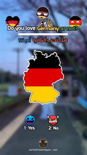 Do you love Germany 🇩🇪 🔥😉? share your opinion! #maps #countries #germany #dutch #europe