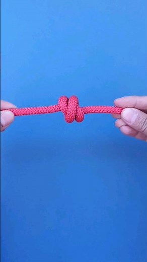 Double Overhand Knot | How to Tie the Double Overhand Knot,Very useful node