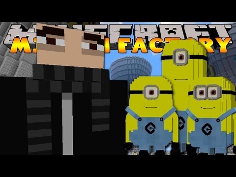 Minecraft School : VISITING THE MINIONS FACTORY WITH GRU