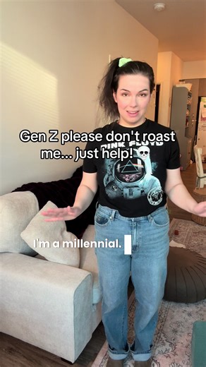 Millennial moms, are we okay? 😭 I genuinely feel like I’ve forgotten how to wear pants. Gen Z, please send help or a tutorial. #millennialmom #millennialstyle #stylinghelp #fashionstruggles #genzvsmillennial
