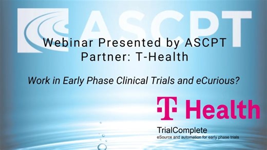 Work in Early Phase Clinical Trials and eCurious? | American Society for Clinical Pharmacology & Therapeutics