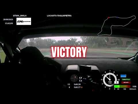 LAMBORGHINI CLASH - Diego Locanto Victory Lap in Imola
